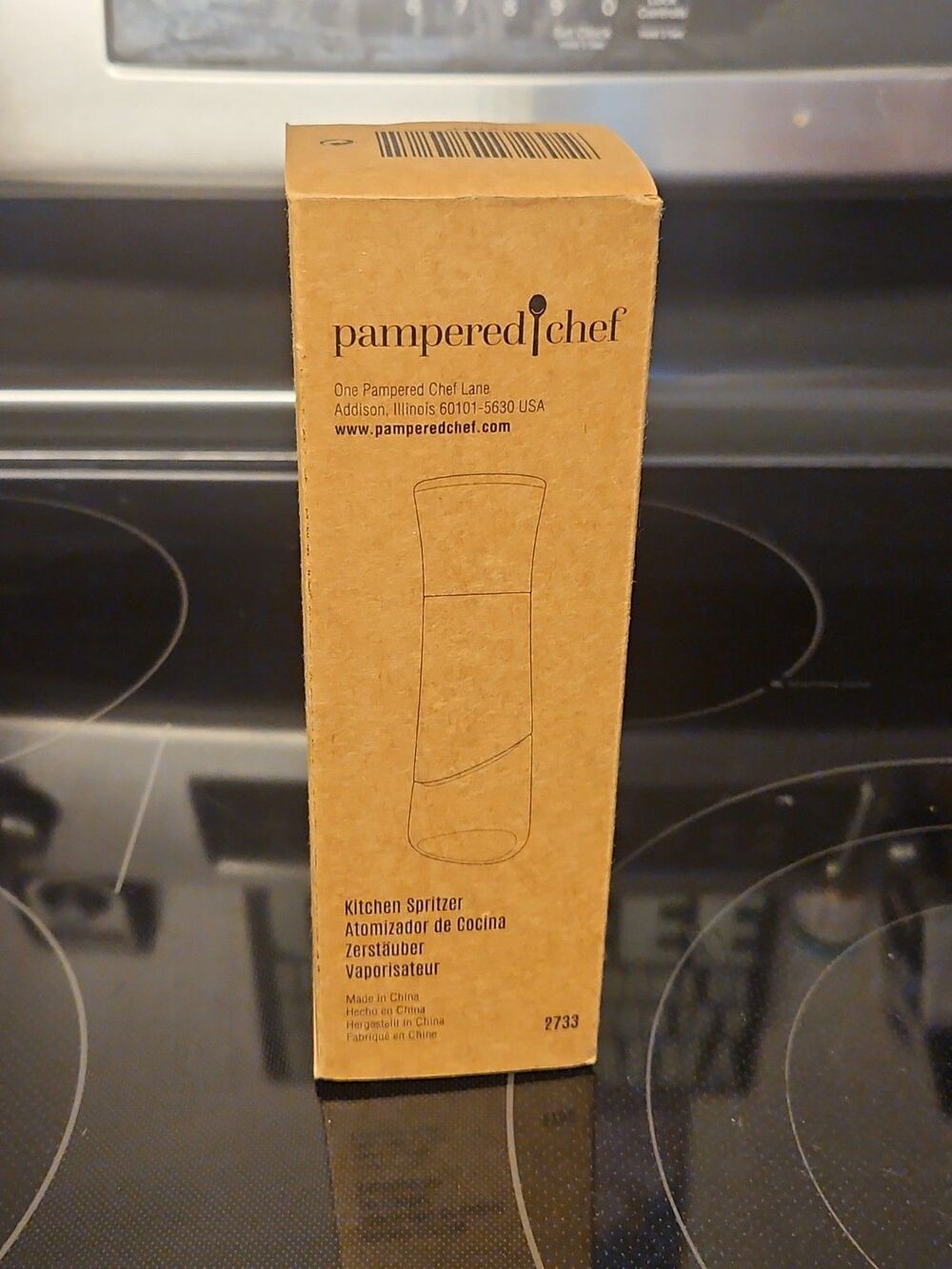 New in the Box Retired Pampered Chef Kitchen Spritzer #2733